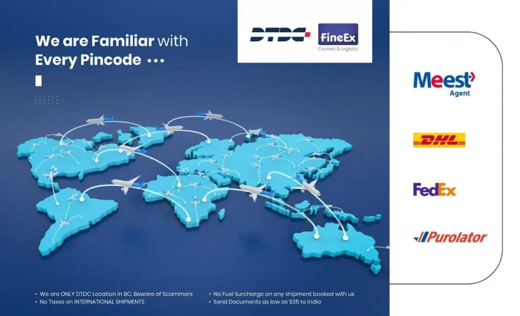 Canada International Shipping Guide for 2026 — personal parcels, documents, and commercial samples