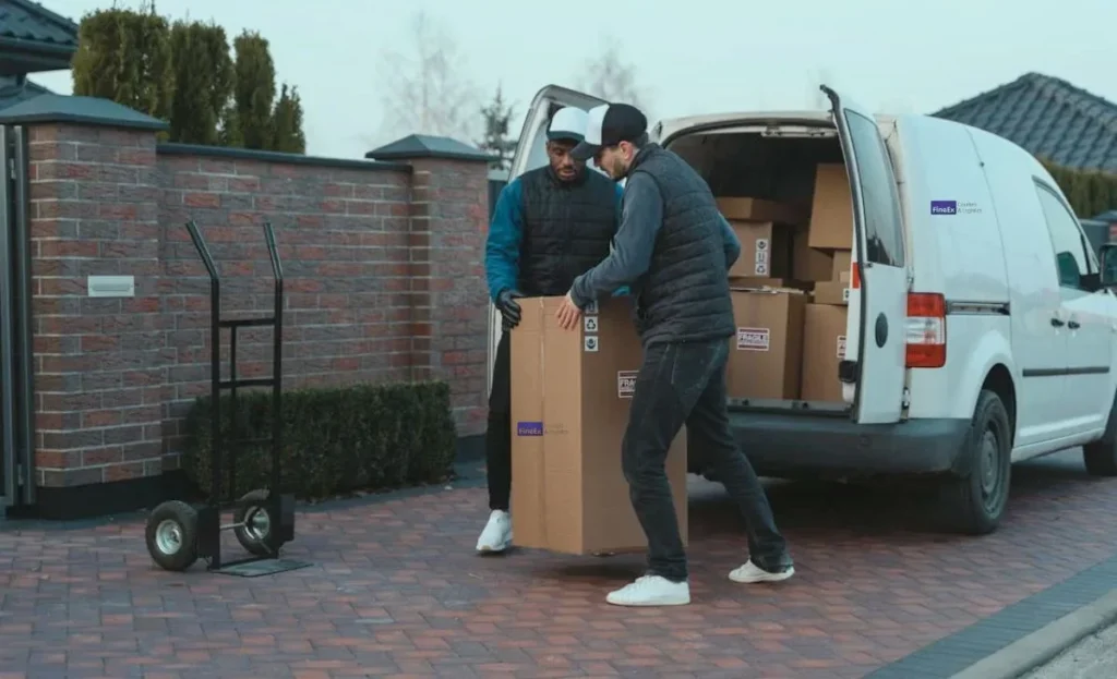 International courier is not postal mail or ocean freight