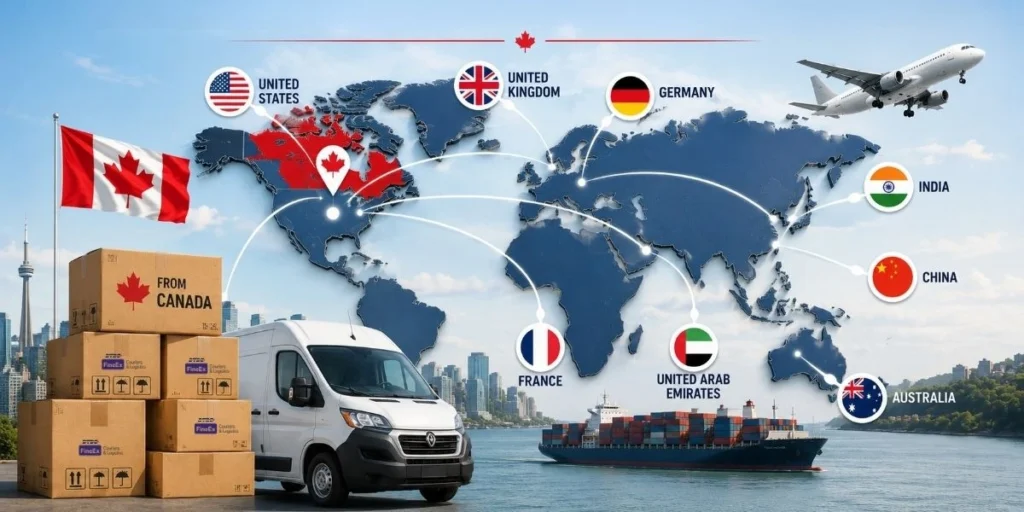 Lower Mainland courier pickup serving Richmond BC