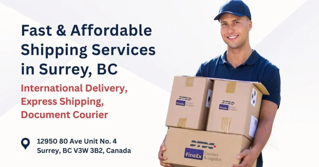 Shipping and courier services in Surrey BC