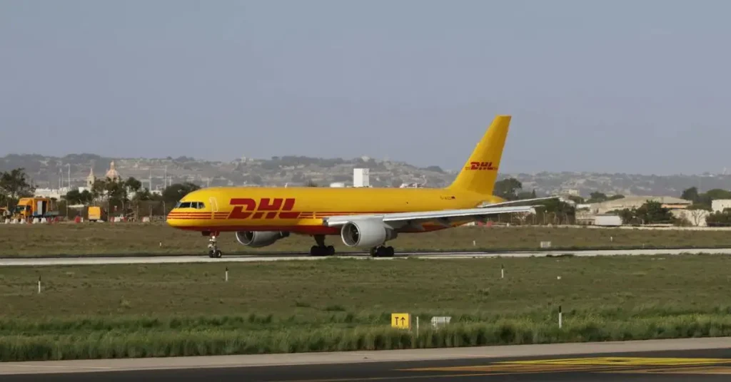 DHL courier services Surrey