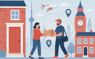 Best Courier Service Canada to UK for Documents, Gifts & Parcels