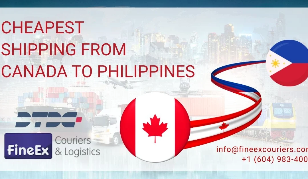 Cheapest shipping from Canada to Philippines – Compare DHL, FedEx & Meest