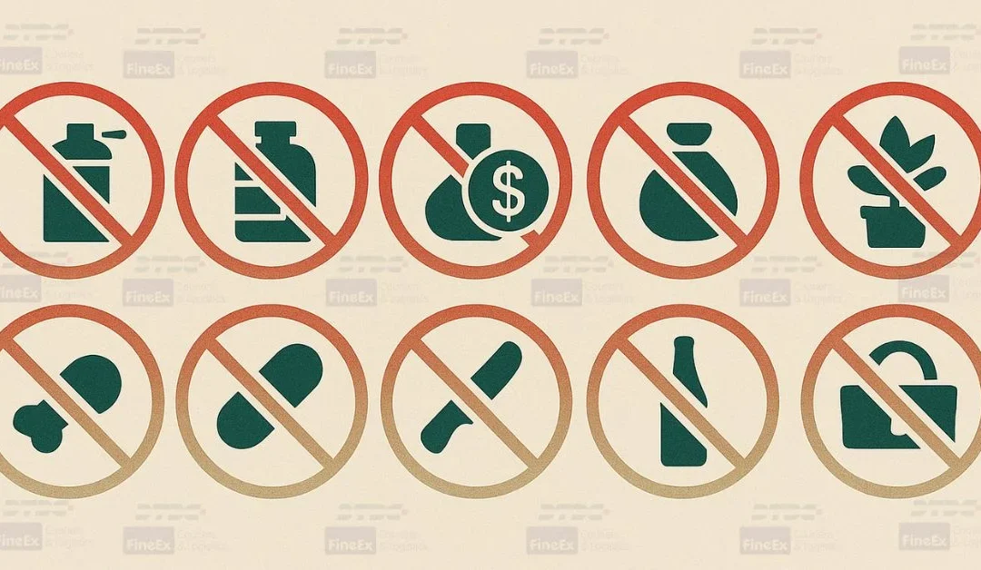 Top 10 Prohibited Items You Can’t Ship from Canada (Updated 2025)